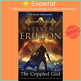Sách - The Crippled God : The Malazan Book of the Fallen 10 by Steven Erikson (UK edition, paperback)