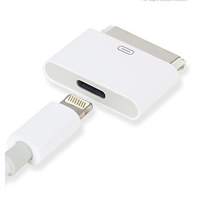 Đầu chuyển chân sạc Lightning 8pin sang 30pin iphone 4/4s, ipad 1,2,3