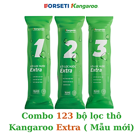 Mua Bộ lõi lọc nước Kangaroo số 1  2  3 Hàng chính hãng