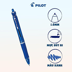 Bút bi Pilot Acroball BAB-15M Ngòi 1 mm chính hãng chất lượng cao