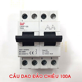 Mua CB  Aptomat đảo chiều 2 nguồn điện 100A/220V LW