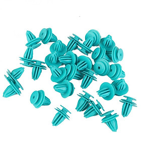 Nylon Push-Type Fender Bumper Retainers Fasteners Clips Replace for Toyota Lexus 90467-10188 Pack of 30Pcs