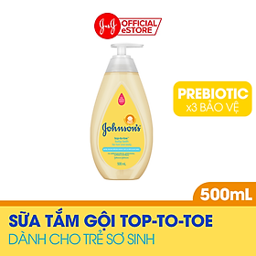 Sữa tắm gội toàn thân Johnson's Baby (500ml)