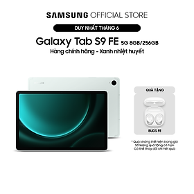 Máy tính bảng Samsung Galaxy Tab S9 FE 5G 8GB/256GB - Hàng chính hãng