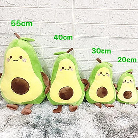 Mua Gối ôm gấu bông quả bơ nhồi bông vải nhung mềm mịn nhiều kích thước