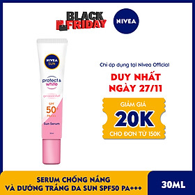 Serum Chống Nắng Và Dưỡng Trắng Da Nivea Sun SPF50 PA+++ 86014 (30ml)