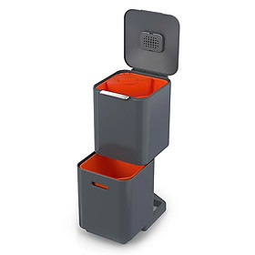 Mua Thùng rác 2 ngăn Joseph Joseph 30065 Totem Compact 40L Hàng chính hãng
