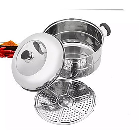 Mua Nồi Hấp Inox Đa Năng 20cm