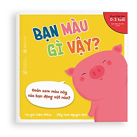 Download sách Sách Ehon Nhật Bản- Combo 4 cuốn Bạn Là Ai Vậy dành cho bé từ 0-3 tuổi- Ehon Nhật Bản nuôi dưỡng tâm hồn bé