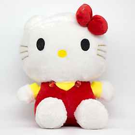 Thú Bông  Mèo Hello Kitty dễ thương 45CM - Màu Ngẫu Nhiên