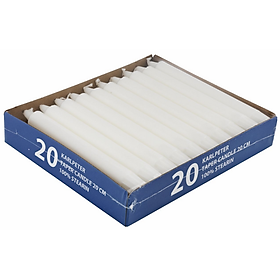 Mua Nến Đũa Karlpeter Stearin Trắng 20 Chiếc  Hộp H20cm