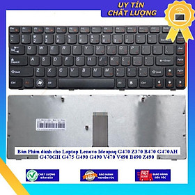 Bàn Phím dùng cho Laptop Lenovo Ideapaq G470 Z370 B470 G470AH G470GH G475 G490 G490 V470 V490 B490 Z490 - HÀNG NHẬP KHẨU NEW SEAL