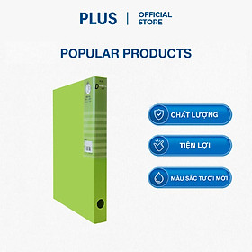 Bìa Lá Đựng Hồ Sơ PLUS 40P  - Màu xanh lá nhạt