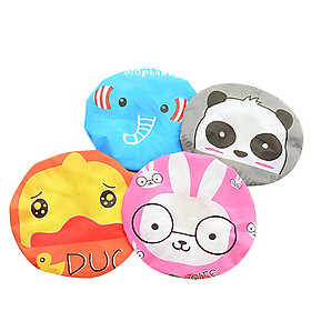 Mua Combo 4 Mũ Chùm Đầu Ủ Tóc Loại Mỏng - Giao Mẫu Ngẫu Nhiên