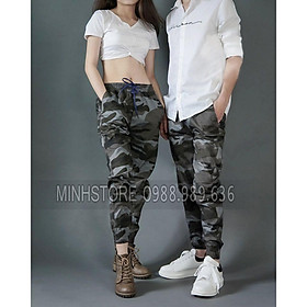 Quần JOGGER Kaki Rằn Ri Quần Lính nam nữ - Chất liệu mềm mịn, dày dặn, mặc cực thoải mái - Minhstore66