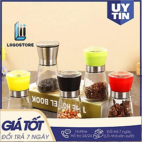 Mua Dụng cụ xay tiêu cầm tay - cối xay tiêu cầm tay vặn Inox cao cấp