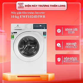Mua MÁY GIẶT CỬA TRƯỚC ELECTROLUX INVERTER EWF1024D3WB 10KG - HÀNG CHÍNH HÃNG (CHỈ GIAO HCM)