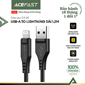 Mua Cáp Acefast Light.ning dài 1.2m - C3-02 Hàng chính hãng Acefast