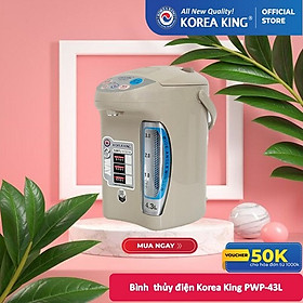 Mua PWP-43L Bình thủy điện Korea King (dung tích 4.3L  công suất 750W  điện áp 220V/50HZ) - Hàng chính hãng