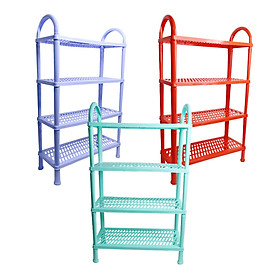 Kệ để giày dép mini 4 tầng 42 x 20 x 77 cm Chấn Thuận Thành nhỏ gọn, đa năng, có thể tháo rời, hàng Việt Nam chất lượng cao (KDN4T20) nhiều màu