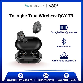 Tai Nghe True Wireless Earbuds QCY T9 Bluetooth V5.0 - Hàng chính hãng