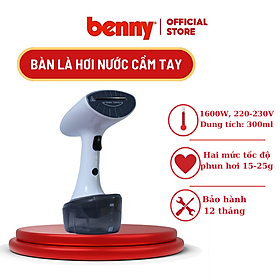 Mua Bàn Là Hơi Nước  Bàn Ủi Cầm Tay Benny BIS-220S  1600W- Hàng chính hãng- Bảo hành 12 tháng