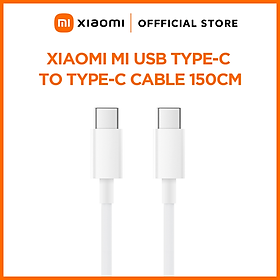 Dây Cáp Sạc Xiaomi USB Type-C ra USB Type-C 150cm SJV4108GL - Hàng chính hãng