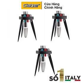 Mua Combo 3 đầu tưới nhỏ giọt chậy chây Idris + chân đế Claber 8055