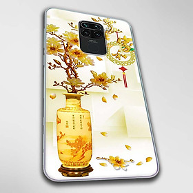 Ốp lưng dành cho Xiaomi Redmi Note 9, 9 Pro, 9S mẫu Chậu sứ vàng