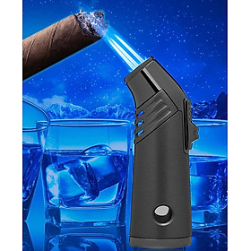 Mua Vỏ Hột Quẹt Bật Lửa Gas Jobon ZB-202 Khò Mỏ Vịt 3 Tia Nhìn Thấy Gas - Màu Ngẫu Nhiên