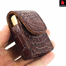 Bật Lửa Bao Da Cá Sấu