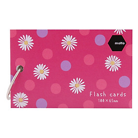 Giấy Note Motto Flash Cards CYFC100-MG (250g) - Màu