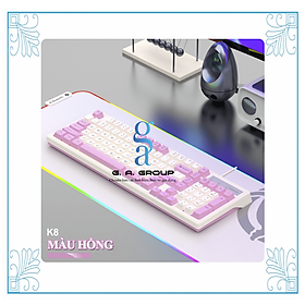Mua Bộ bàn phím và chuột có dây K-SNAKE KM800 chuyên game thiết kế phím mini size với bản phối màu sắc mới lạ kèm theo đèn led 7 màu dành cho game thủ