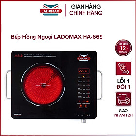 Mua Bếp hồng ngoại đơn Ladomax HA-669 - Điều khiển cảm ứng - Hàng chính hãng