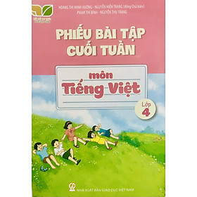 Sách - Phiếu bài tập cuối tuần môn Tiếng Việt lớp 4 (HB)