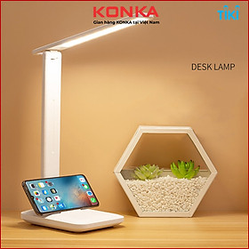 Mua Đèn để bàn  Đèn học chống cận xoay 180 độ  3 chế độ sáng chất liệu giả da cao cấp