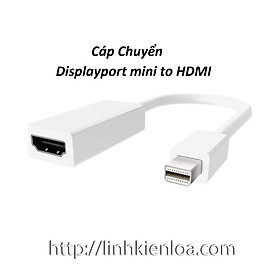 Cable chuyển Mini Displayport sang HDMI