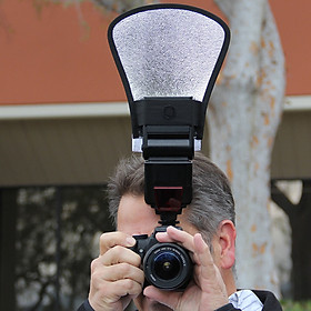 Mua Tản sáng đèn flash GADO có 2 mặt dùng chụp ảnh ngoài trời hoặc trong phòng