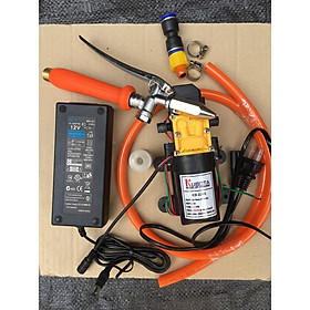Mua Bộ máy rửa xe mini 12V công suất 5L - bộ máy bơm mini 12v -kubota