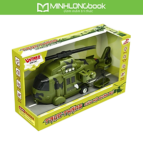 Đồ Chơi Duka: Trực Thăng Cứu Hộ Quân Sự DK 81207