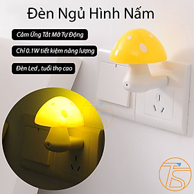 Đèn Ngủ Led Cảm Ứng Ánh Sáng Tắt Mở Tự Động Thông Minh Tiết Kiệm Điện Năng Chỉ 0.1W