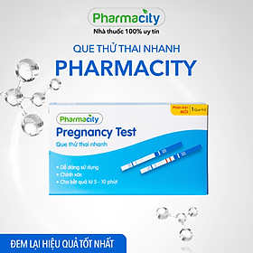 Hình ảnh Que thử thai nhanh Pharmacity (Hộp 1 cái) - New