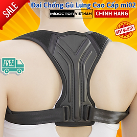 Đai Chống Gù Lưng Người Lớn Nam Nữ miDoctor mi02 đủ size cho người từ 25