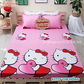 Mua Combo Ga Và 2 Vỏ Gối Poly cotton m2/m6/m8/2m2 Mẫu Đa Dạng (Ibox shop nha)