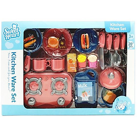 Đồ Chơi Nhà Bếp Lớn - Sweet Heart YY-136/SH136 (20 Chi Tiết)