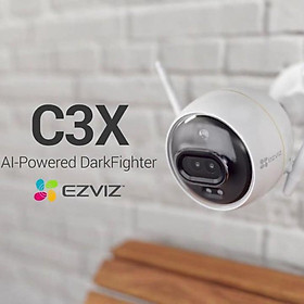 Mua Camera IP Wifi Ngoài Trời Ezviz C3X Bản Mắt Kép Có Màu Ban Đêm Full HD 1080P - Hàng Chính Hãng Nhà An Toàn