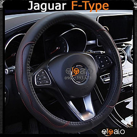 Bọc vô lăng volang xe Jaguar F–Pace da PU cao cấp BVLDCD - OTOALO
