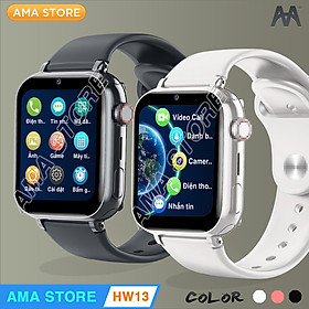 Đồng hồ Thông minh Mini cho Trẻ em Tiểu học THCS THPT Smart Watch AMA HW13 Định vị Wifi lắp Sim độc lập Hàng nhập khẩu