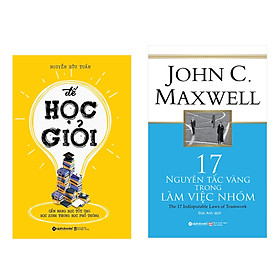 Combo Sách Kĩ Năng Sống: Để học giỏi  + 17 Nguyên tắc vàng trong làm việc nhóm 