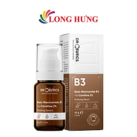 Tinh chất dưỡng da DrCeutics Niacinamide 8% + L-Carnitine 2% (30g/40g)- Hàng chính hãng